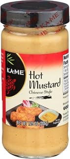 Ka-Me Hot Mustard Chinese Style, 7.25 Ounce (Pack of 6)