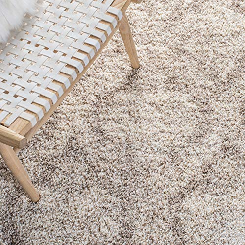 Tapete Safavieh Hudson Shag 3'x5' Beige y Marfil miniatura 6