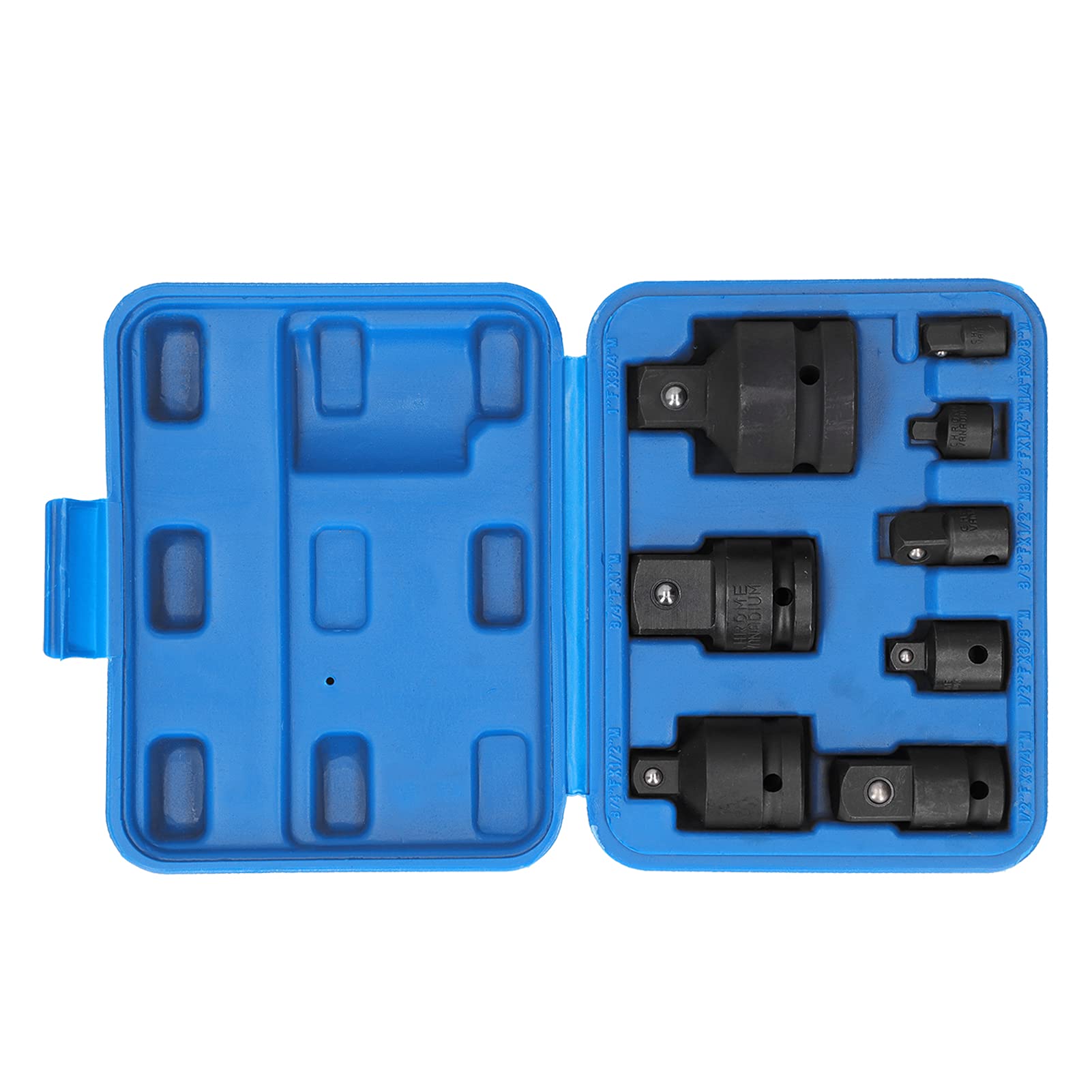 Yctze 8pcs Pneumatyczne Gniazdo Adaptera z Zestawem Narzędzi, Narzędzia do Naprawy Pojazdów Premium dla Mechaników