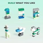 1500 Pieces Building Bricks, Classic Bulk Small Blocks, Classic Bricks Set Basic Building Blocks Compatible with All Major Brands(Natural Colors)