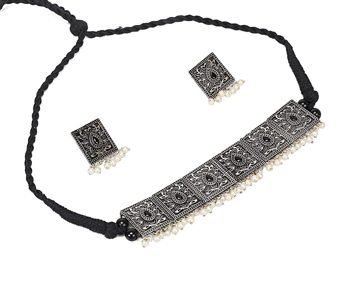 See full amazon price history chart for ARADHYA ` Fashion Jewellery Antique Silver Stone Work Oxidised Jewellery Set for Women and Girls(Black) ARADHYA ` Fashion Jewellery Antique Silver Stone Work Oxidised Jewellery Set for Women and Girls(Black) (B08SBHYVN1) Amazon Price History, Amazon Price Tracker