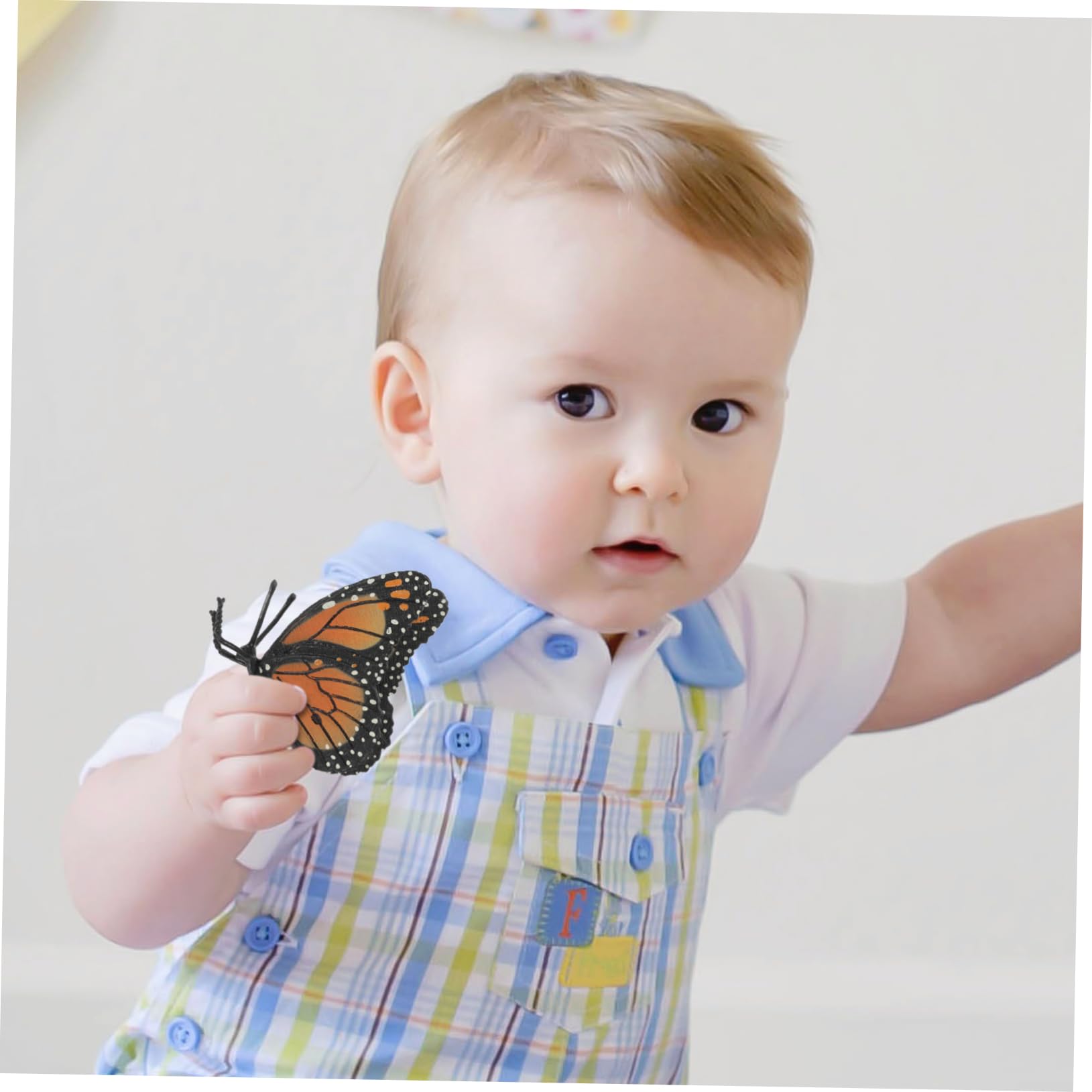 SUPVOX Realistic Butterfly Model: Simulation Butterfly Figurine, Educational Toy 3.82X2.28X1.02In Small Desktop Decoration Learning Aid - Image 3