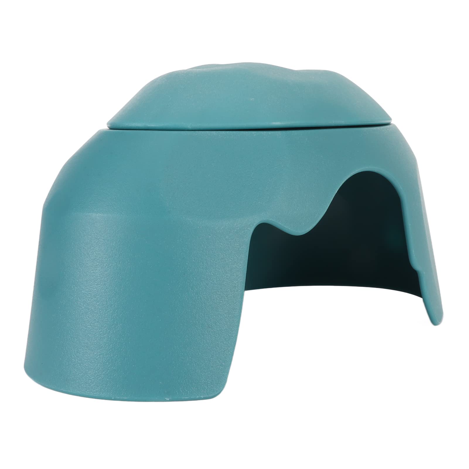 Grotte d'humidification reptile en plastique premium avec son bol en céramique