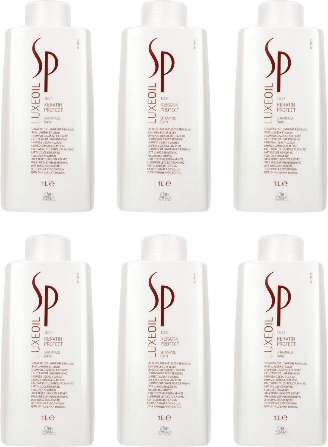 Wella SP Luxe Oil Keratin Protect szampon 6 x 1000 ml