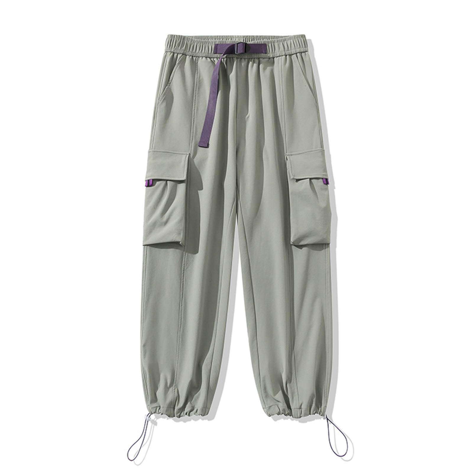 Cargohose - Herren Hosen Cargo Herren Übergröße Freizeithose Arbeiterkleidung Fußhose Mode Lässige Jogginghose Lose Passende Hose