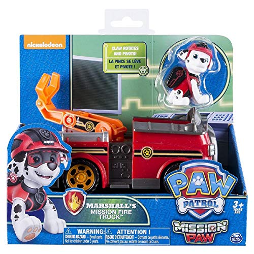 Pat Patrouille Mission Paw Camion De Pompier Avec Figurine - vue 4