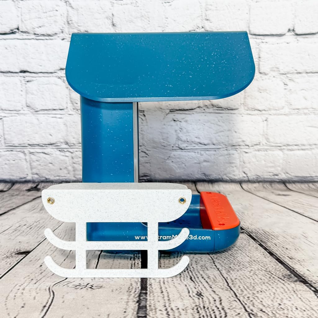 Integrated Double Perch for Bird Buddy (Rock White, Perch Only)