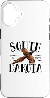 South Dakota Ring Necked Pheasant Design Case for iPhone 16 Plus