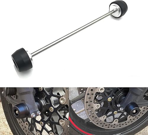 Protector deslizante de horquilla de rueda de motocicleta Protector de choque de eje delantero para Kawasaki Z900 Z900RS Z 900 RS 2017 2018 2019