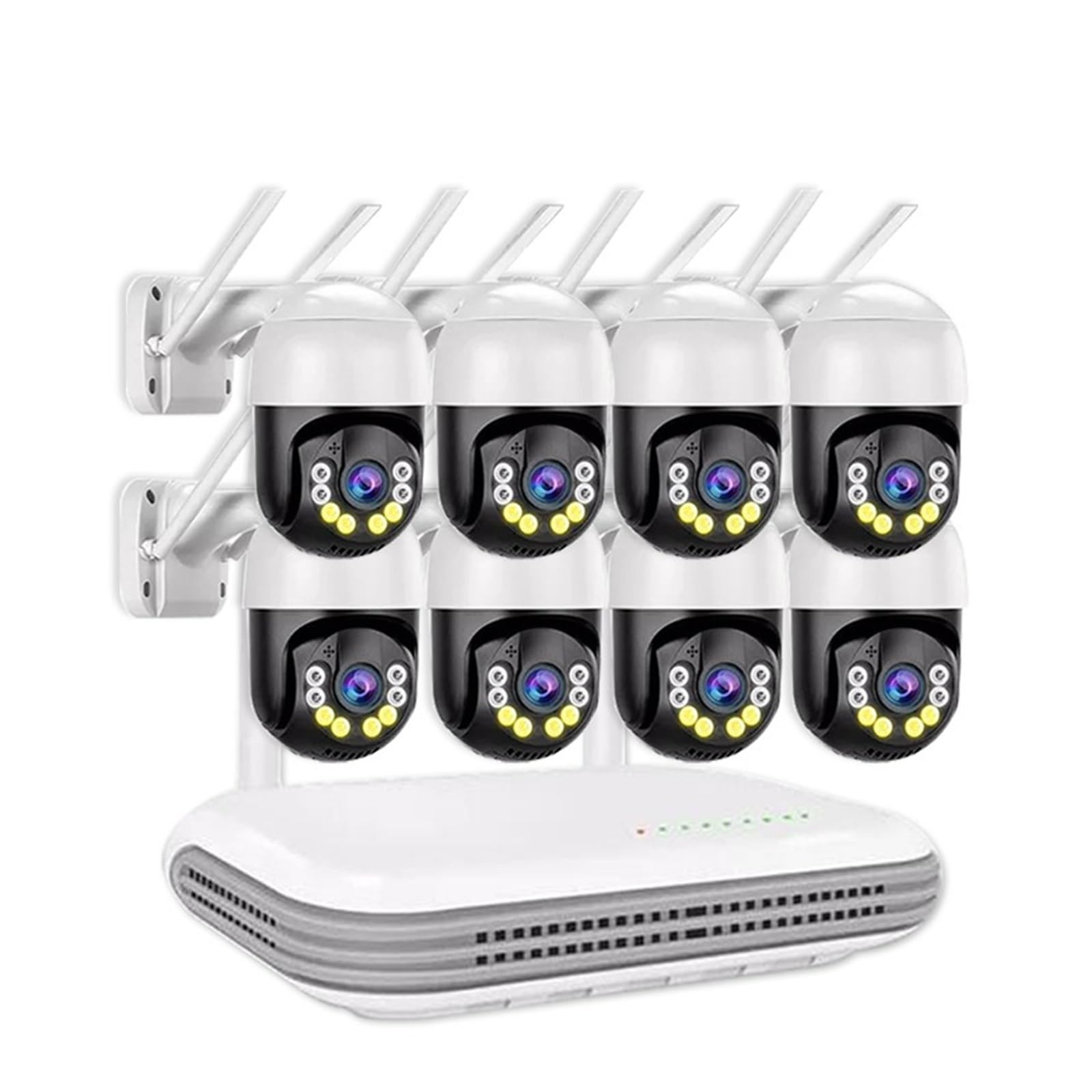 Kit de caméra de vidéosurveillance avec système sans Fil WiFi