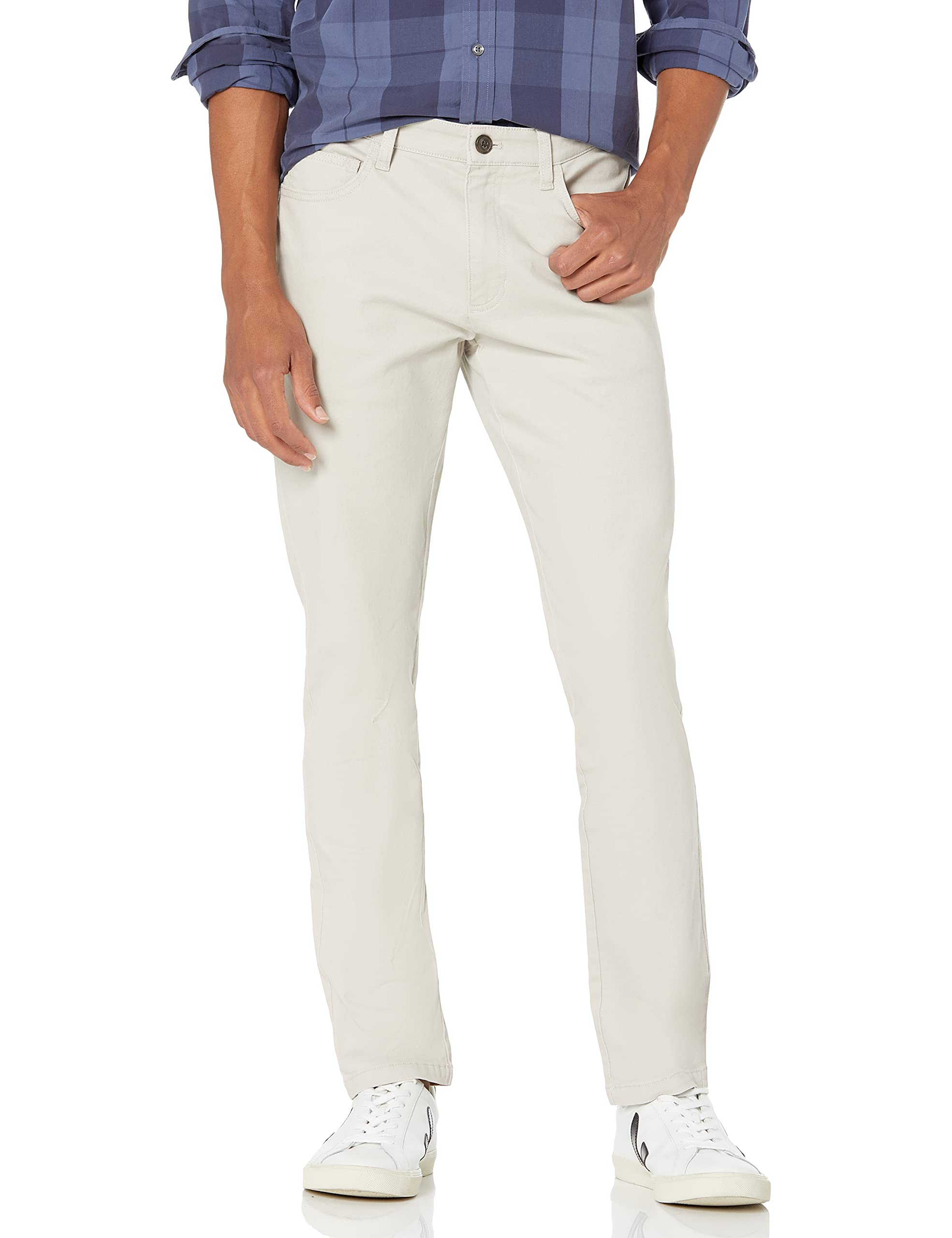 Amazon Essentials Herren 5-Pocket-Chinohose, Komfortabler Stretch, Skinny-Passform