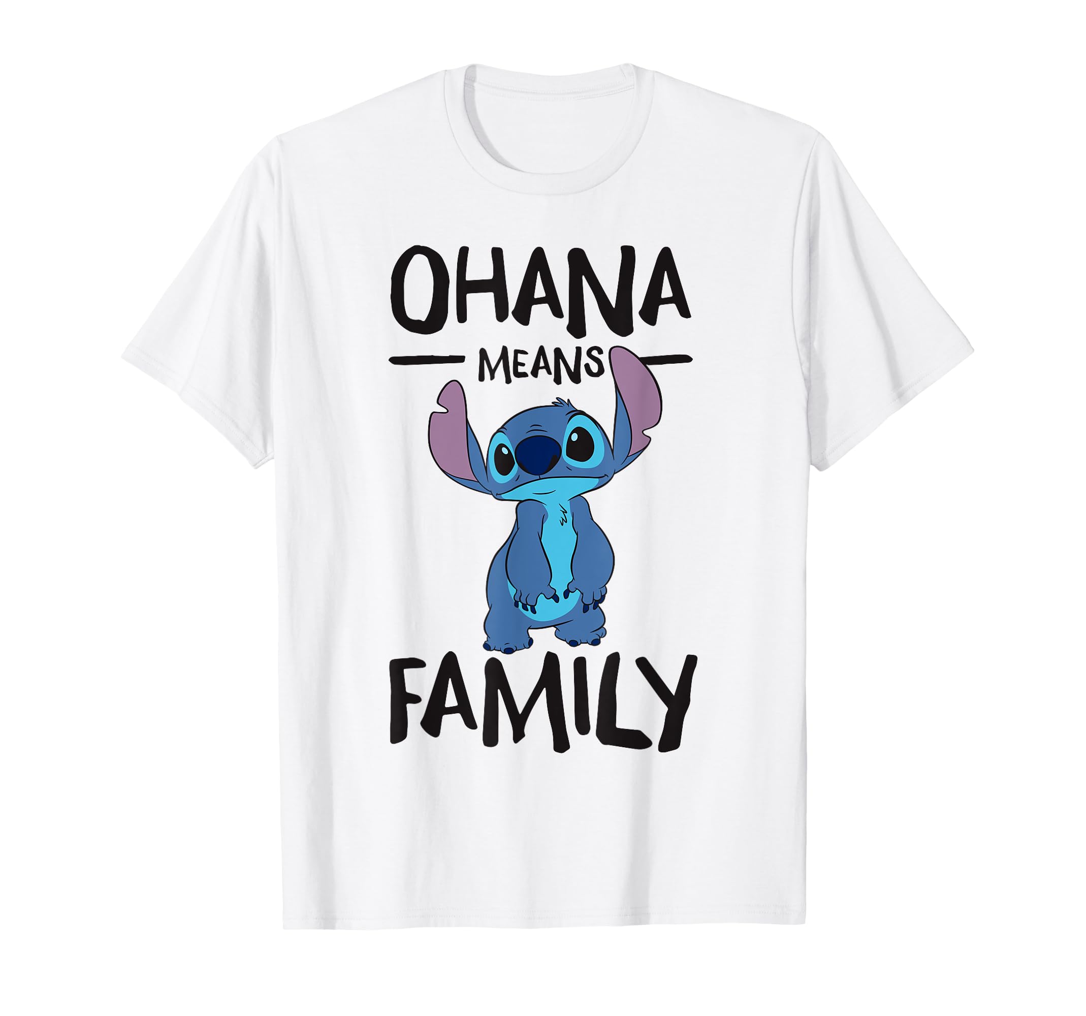 DisneyOhana Means Family Stitch T-Shirt