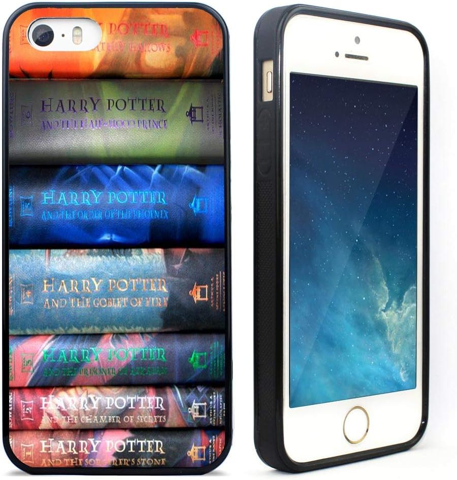 iPhone SE Case(1st gen - 2016), iPhone 5 Case, iPhone 5s Case, VONDER Harry Potter Book Tpu Phone Case Cover for iPhone 5 5S