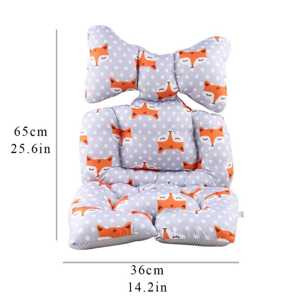 G-Tree Poussette bébé coussin siège en relief haute chaise coton pad pour siège auto et poussette coton chaud épaissie Anti-Humpback hiver coupe-vent Capuche