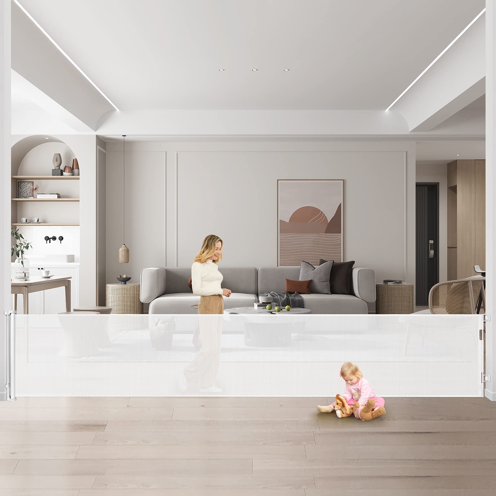 Buy 175 Inch Extra Long Baby Gates for Large Openings Outdoor