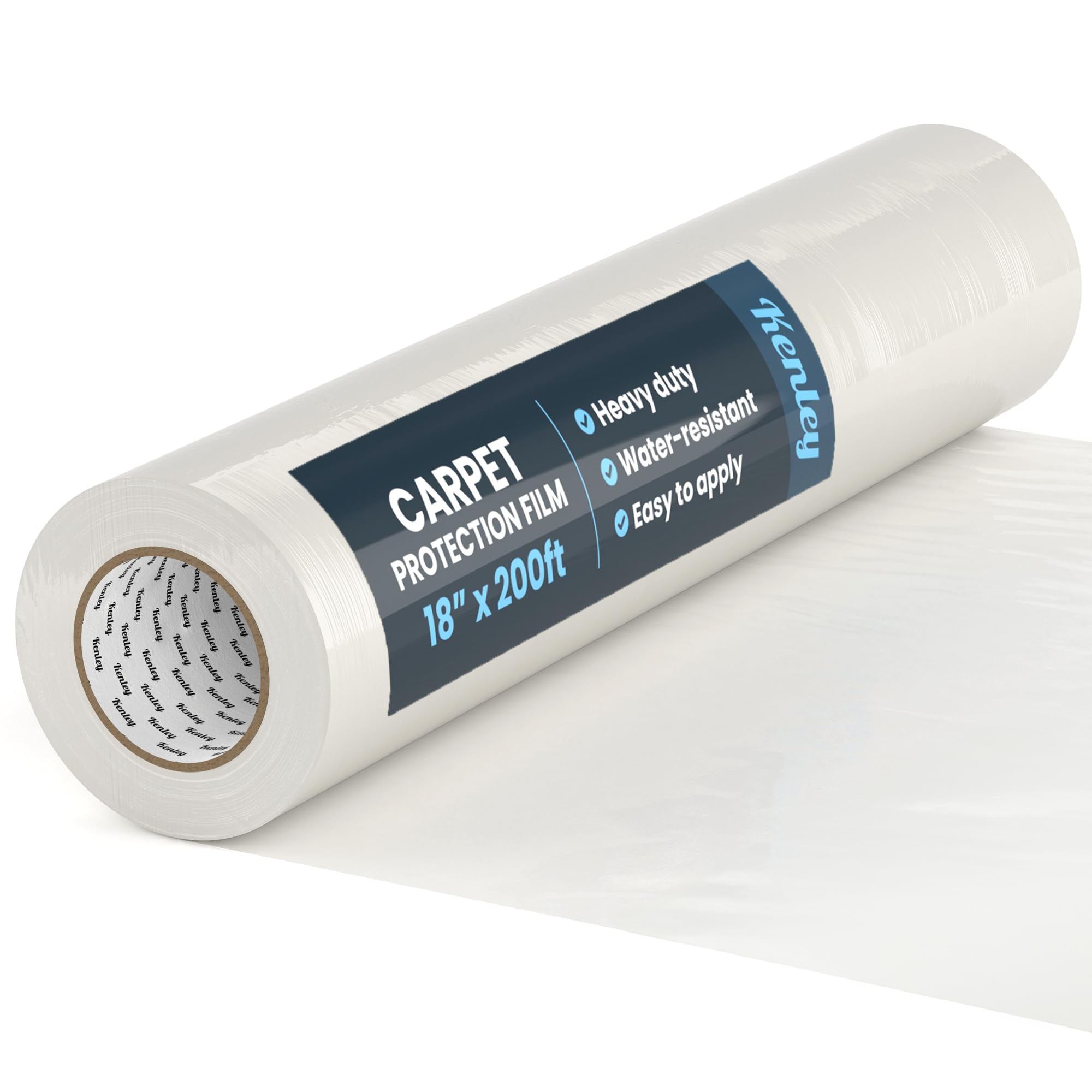 Kenley Carpet Protection Film - Self Adhesive Plastic Carpet