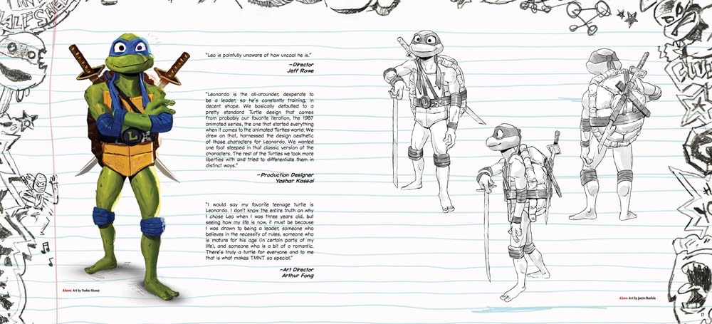 The Art of Teenage Mutant Ninja Turtles: Mutant Mayhem