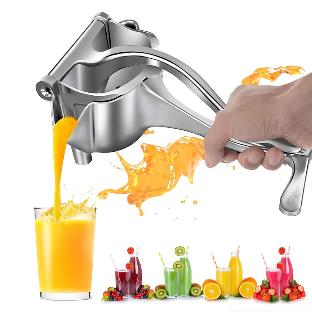TONY STARK Heavy duty use Fruit Juicer Solid aluminium Hand Juicer for Fruits Soft Grip Fruit Hand Squeezer (Aluminium, Silver Color) (B0C24J7G7F) Amazon Price History, Amazon Price Tracker