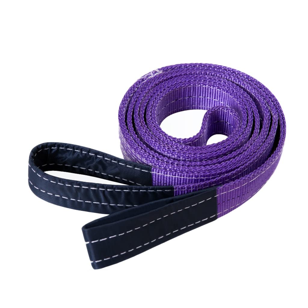 Lifting Sling Tow Strap Cargo Sling Rated Strap Lift Sling Straps Heavy Duty Flat Lifting Slings Capacity Recovery Strap Load Bearing 3T (Color : 3T, Size : 10M)