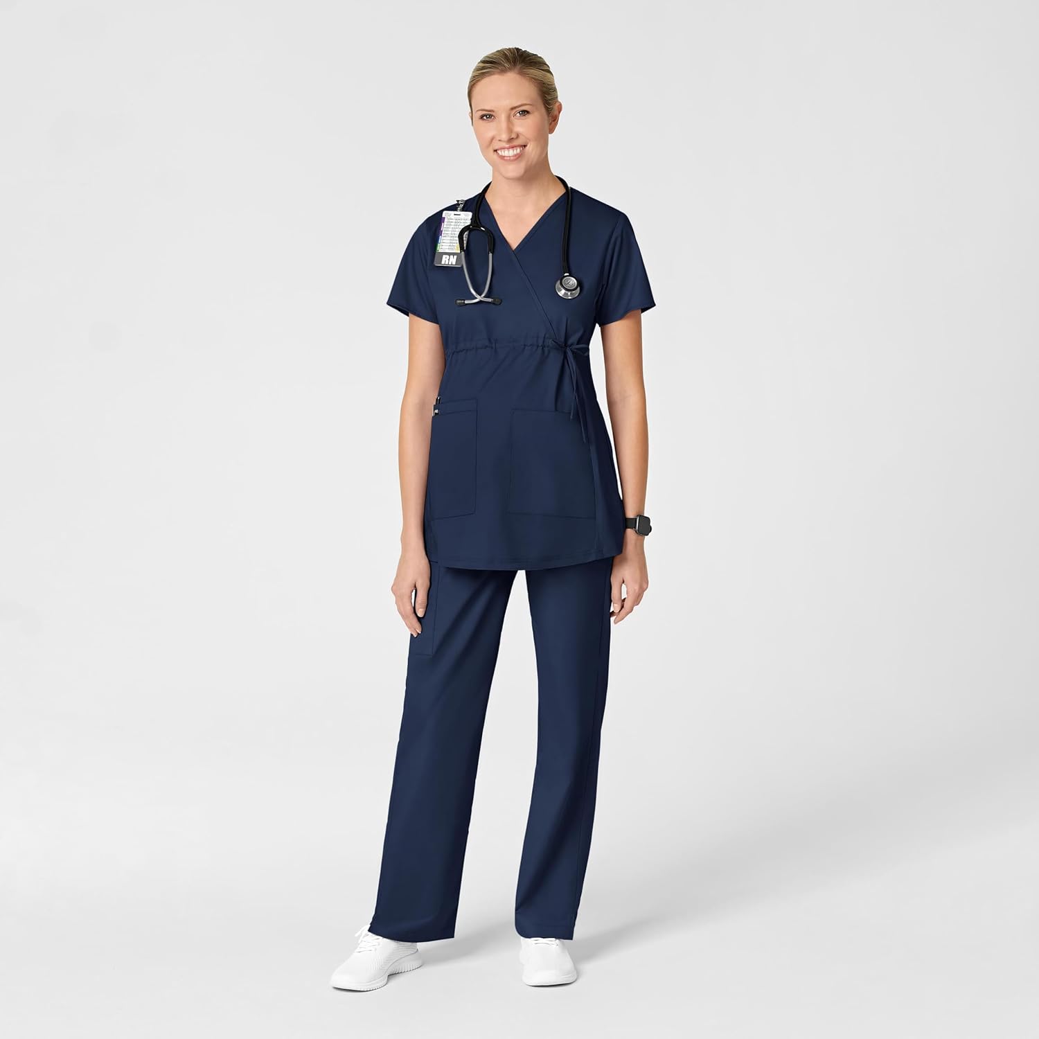 Wink WonderWORK Scrubs for Maternity Cargo Scrub Pants - Image 5