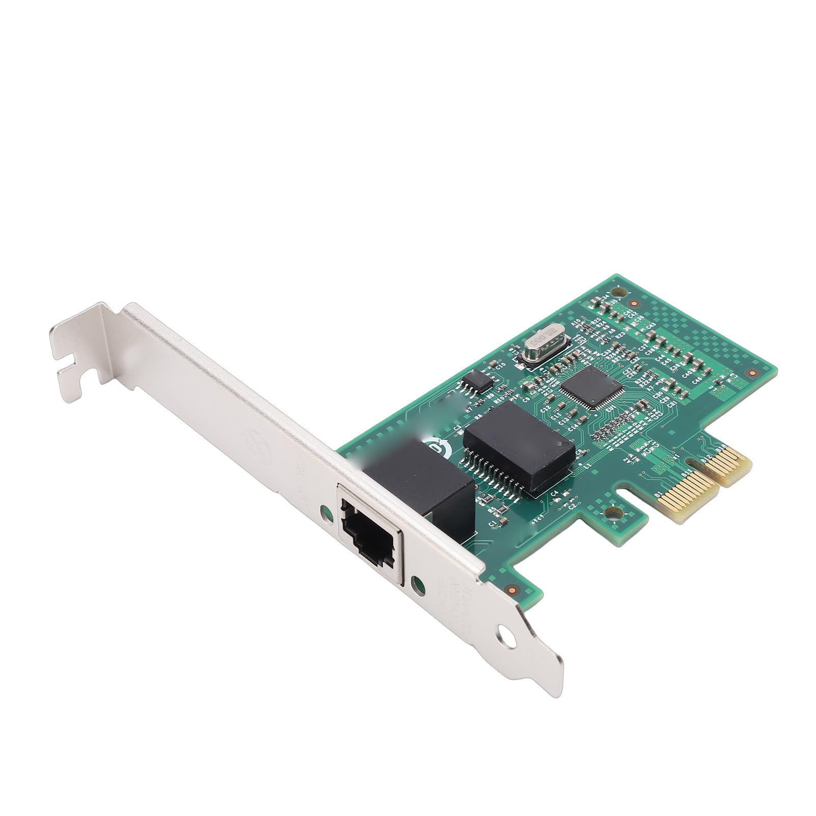Scheda di Rete Gigabit NIC Plug and Play Scheda Gigabit Ethernet da 1000 Mbps con Porta RJ45 PCI Express 2.0 X1, Ideale per Server Desktop, Design PCIe X1 Salva Sp