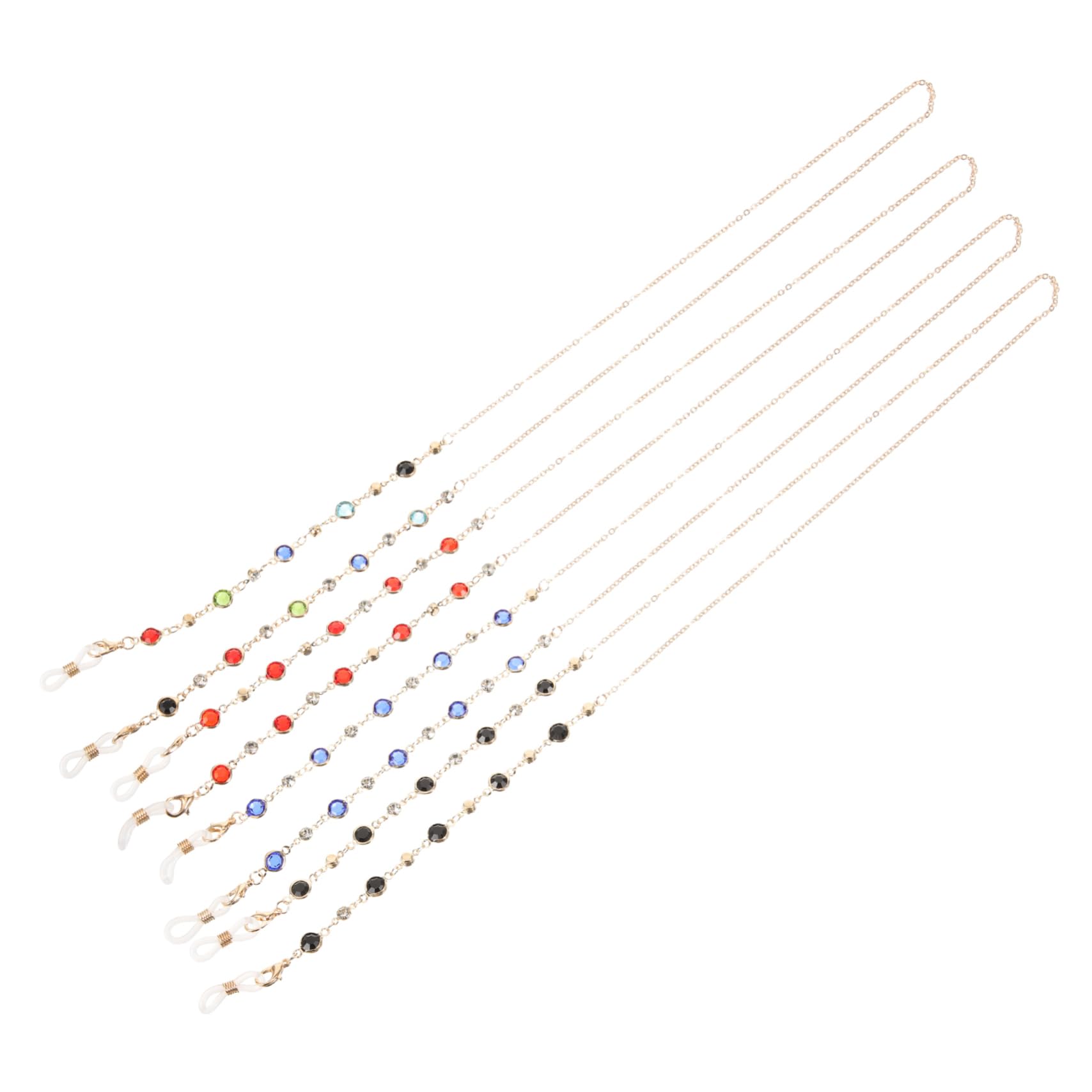 Homoyoyo Catena Di Occhiali Cinghie Per Occhiali Catena Per Occhiali Con Perline Uomo Occhiali Da Sole A Forma Di Occhiali Da Sole Alla Moda Accessori Per Occhiali Lega