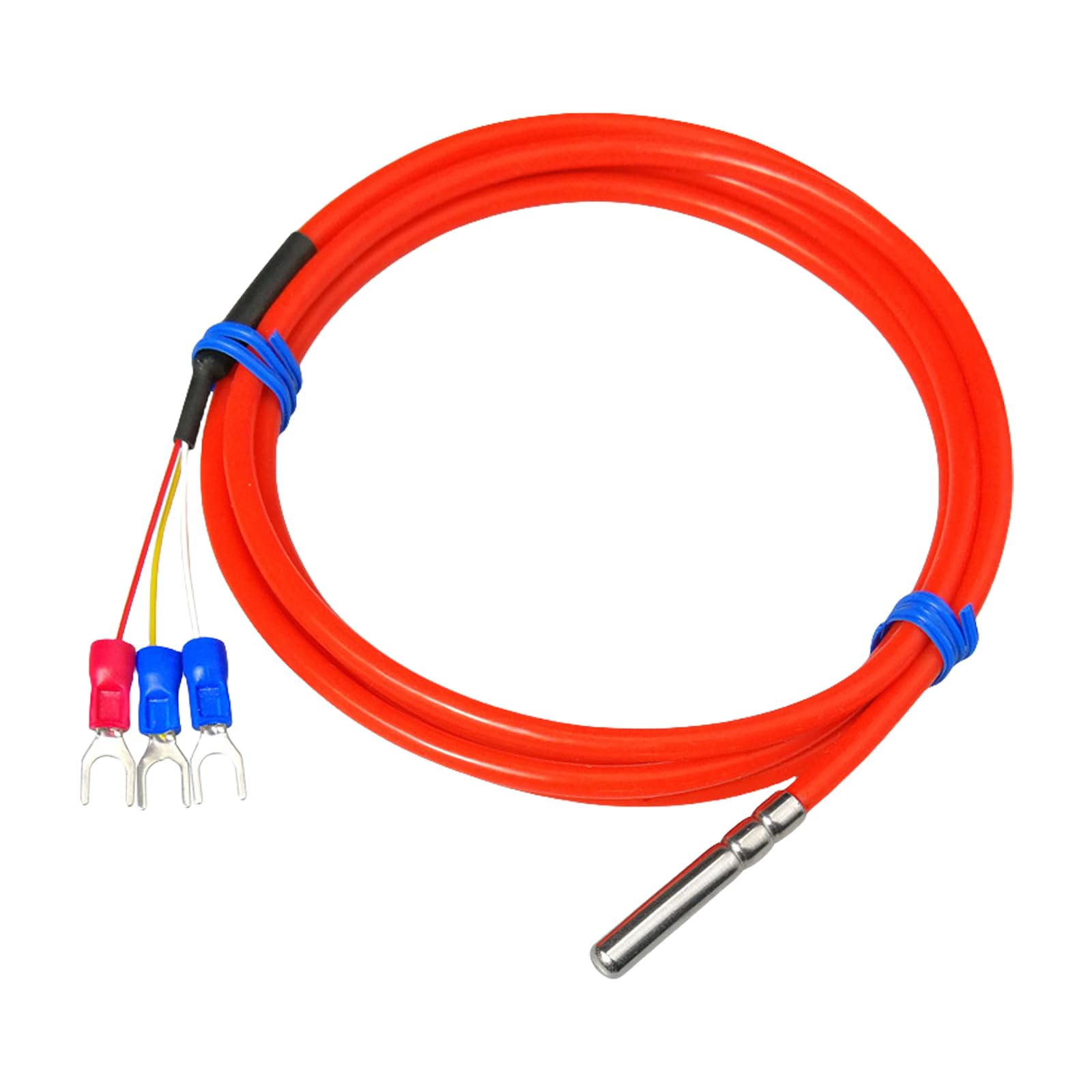 Hdoytxxm 0.5 Meters Sensitivity Waterproof Temperature Sensors Probe For Industrial Equipment Maintenance & Food Processing Precisions Measurement