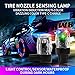 Car Tire Wheel Lights,Tire Valve Light,Car LED Lights,Car Atmosphere Lights,LED Tire Light,with Motion Sensors Colorful LED Tire Light Gas Nozzle,for Car Bicycle Motorcycles Accessories.(4 Pcs)