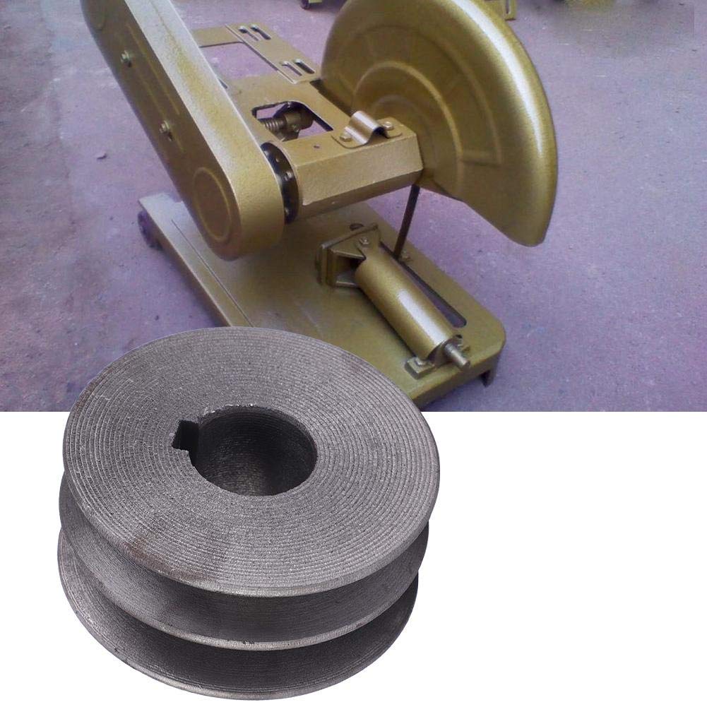 1 Stück Ø 72 mm Loch 24 mm Stahlteile Schneidmaschine Riemenscheibe Gusseisen Riemenscheibe Antriebsrad