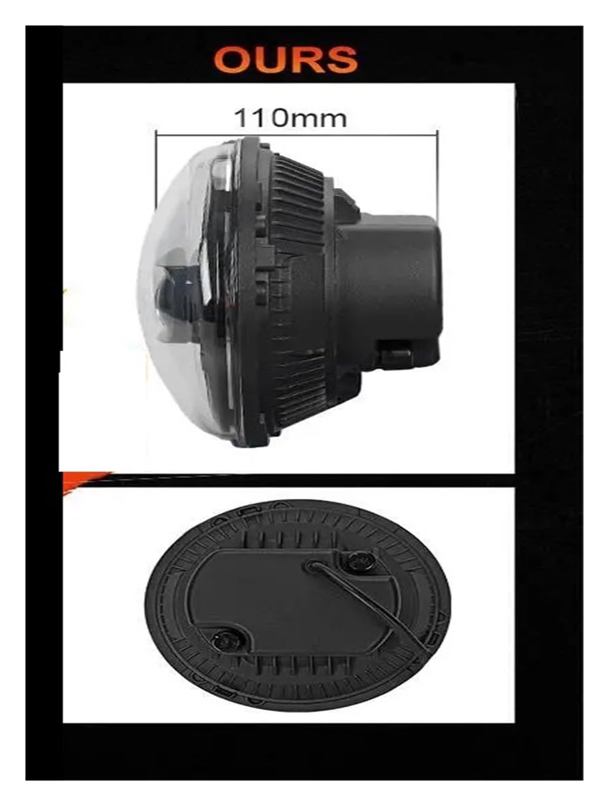 Faro Anteriore Fari A LED Da 7 Pollici DRL Hi/Lo Beam Per Jeep Per Wrangler Per Lampada Frontale Fuoristrada Faro Proiettore