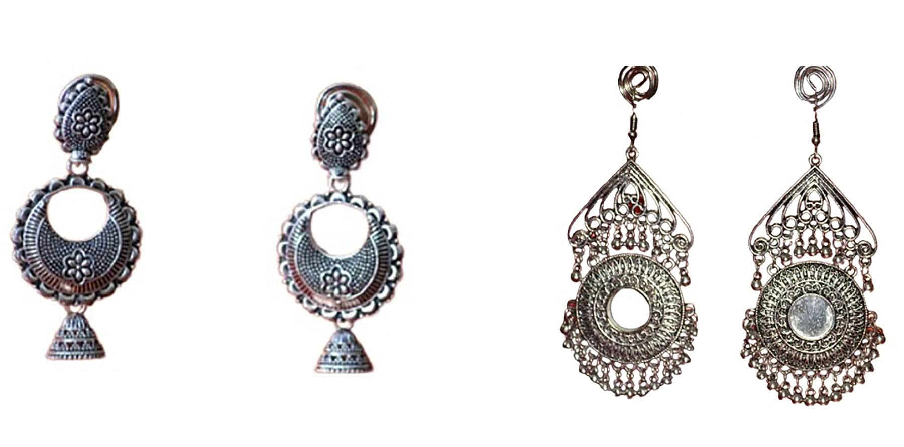 MORNI Enterprises Traditional Earrings Women and Girls FTY-5 (Combo of 2)