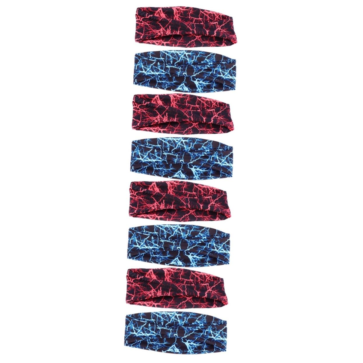 LIOOBO Fitness Antiperspirantgürtel Trainingsstirnbänder Für Frauen Dehnbar Schweißband Haarbänder Für Damenhaar Sport-Stirnband Für Frauen Polyester