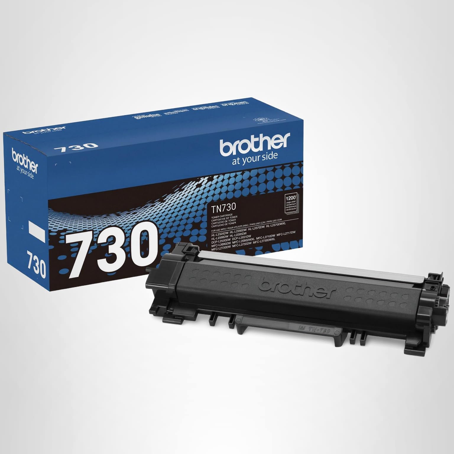 Amazon.com: Brother Genuine TN760 High Yield Black Toner Cartridge