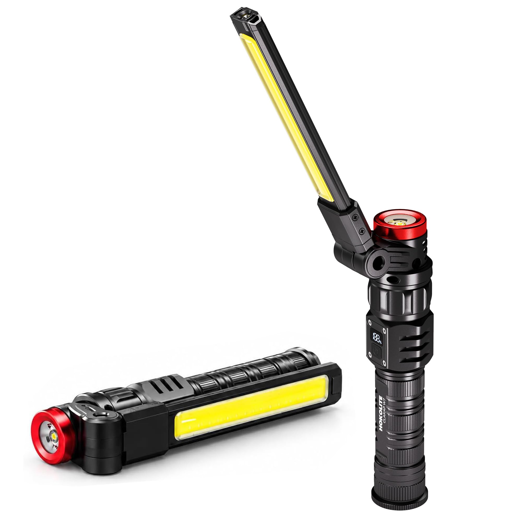 3in1 Arbeitsleuchte wiederaufladbar (1, schwarz)