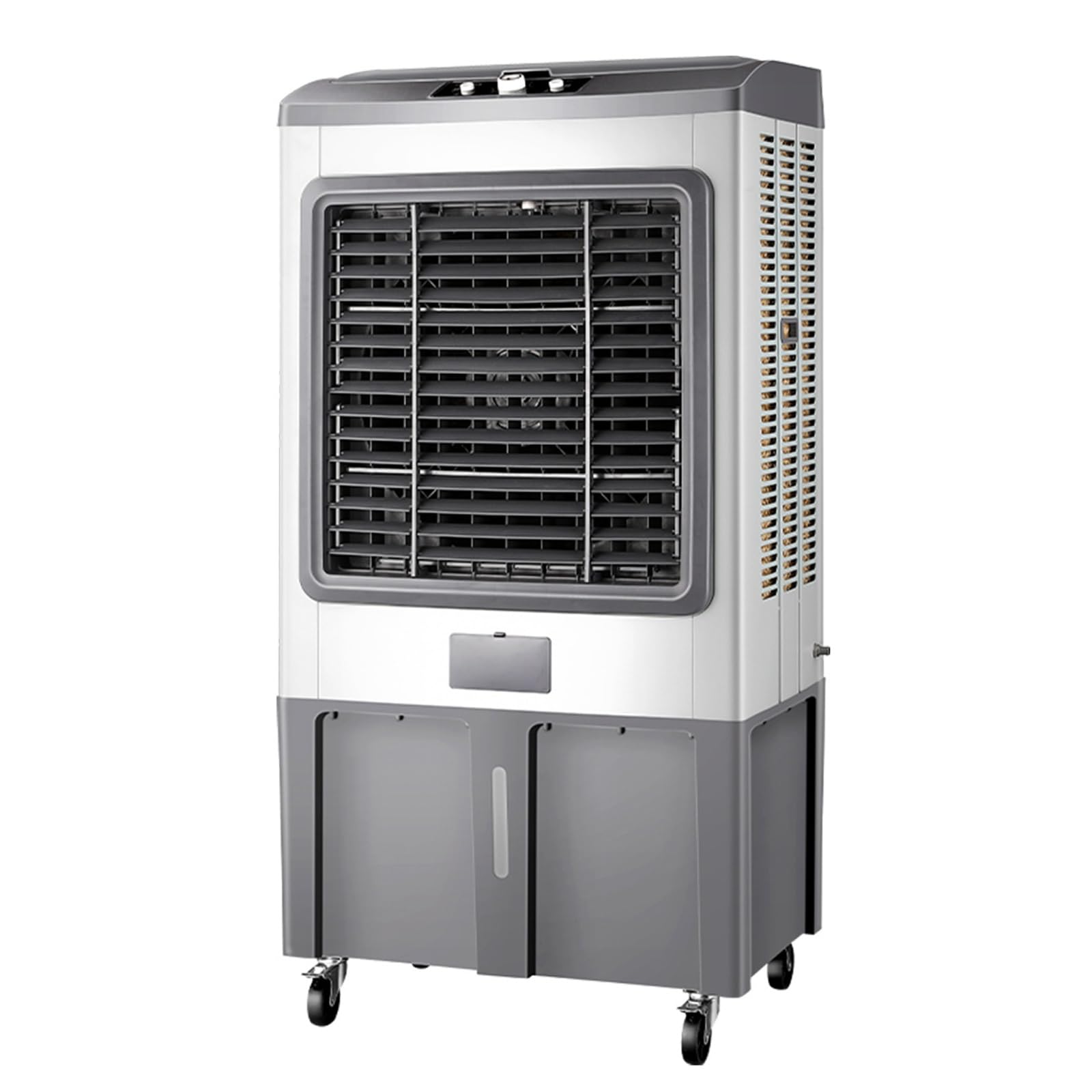 TIANQIHAO Evaporative Air Cooler, 26000 Cfm Swamp Cooler With 15 Gal Tank, 120° Oscillation, 3 Speeds Cools Up To 430 Sq. Ft, Wheels For Indoor Outdoor Use,500W
