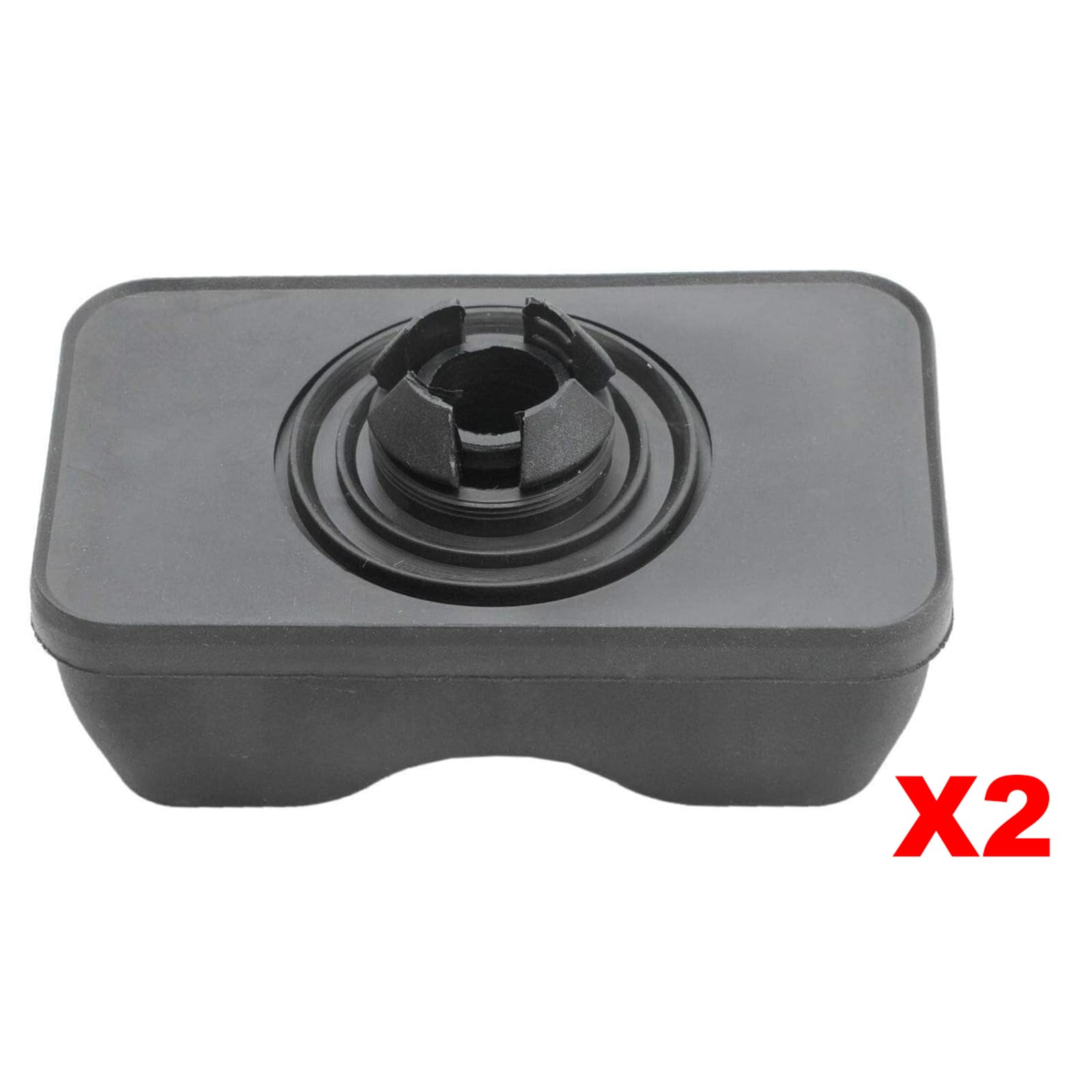 (Lot de 2) Tampon Levage pour Cric Chandelle Avant OU Arrière Gauche OU Droit compatible avec CLASSE C (W203/CL203/S203) CLC (CL203) E (W210/W211/S210/S211) CLASSE S CLK CLS SL SLC SLK - A2039970186