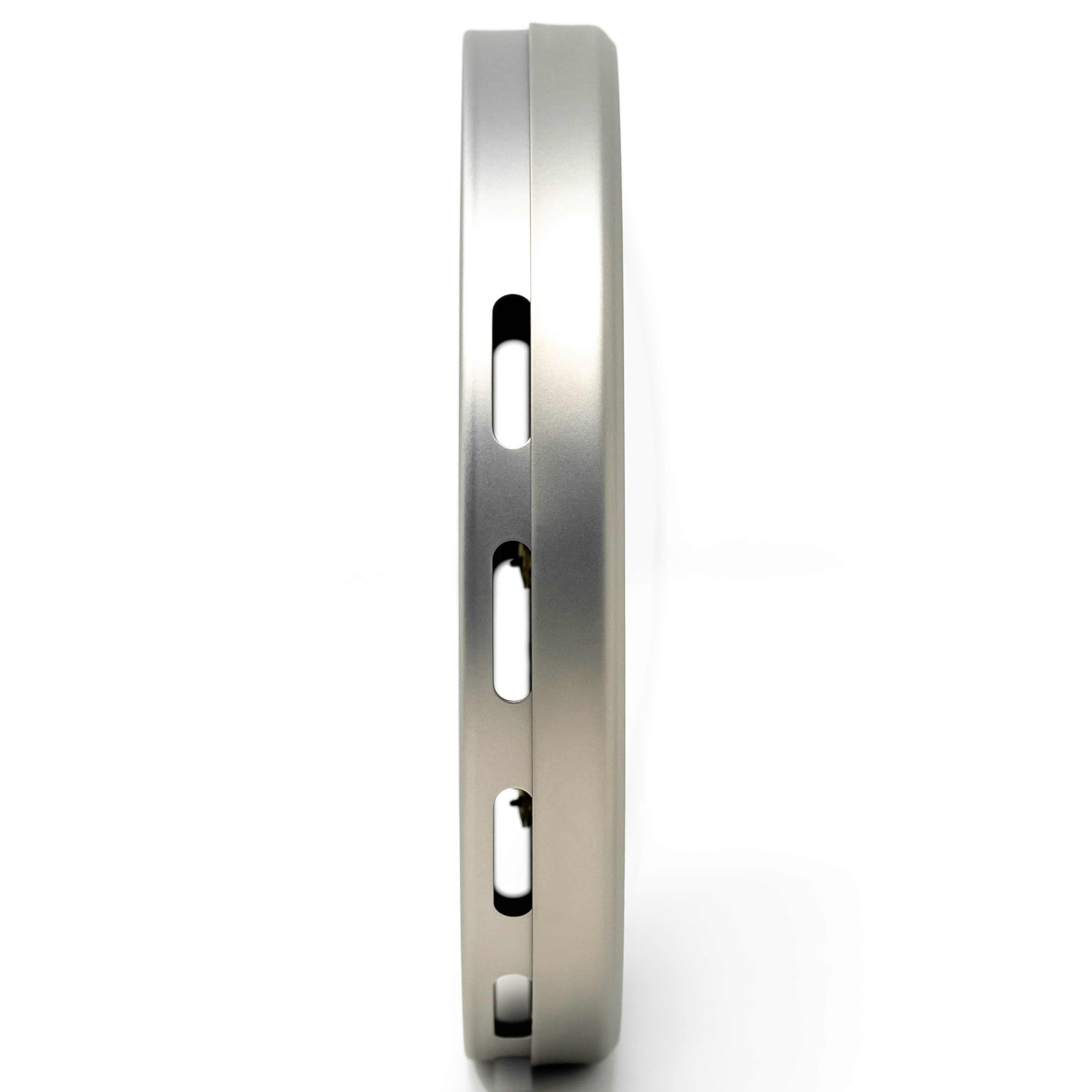 Fischer 186TH-01 termohigrometr 160 mm termometr bimetalowy i higrometr ze stali nierdzewnej srebrny – Made in Germany