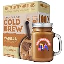 Toffee Coffee Roasters Vanilla Cold Brew Bags | Free Mason Jar | Pack of 3 Bags | Makes 12 Cups of 100% Arabica Coffee, ?180 Grams gallery image