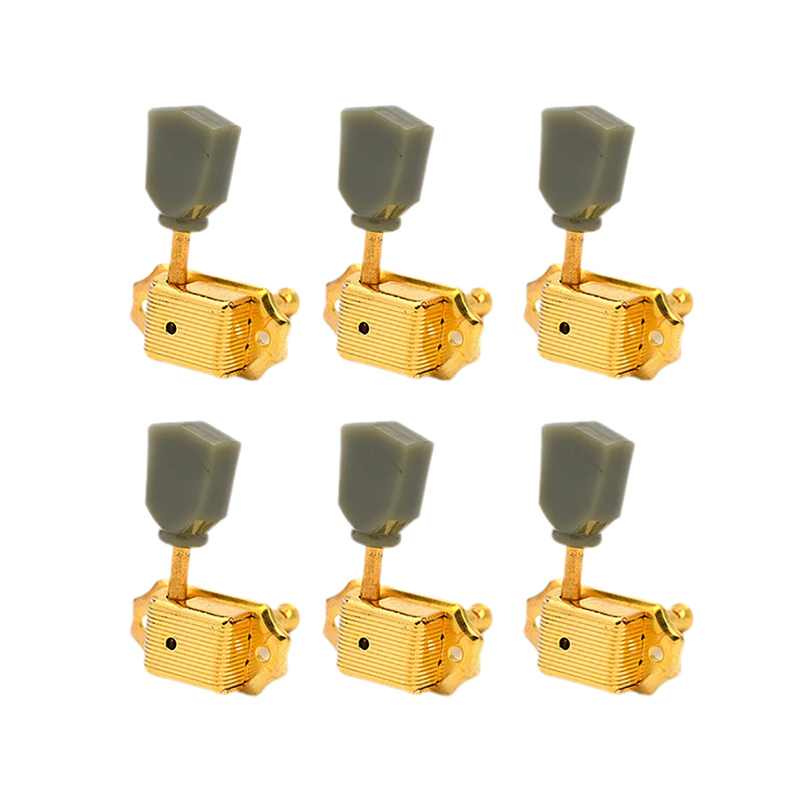 6Pcs Electric Guitar Strings Semi Closed Tuning Pegs Keys Tuner Machines Head For Acoustics Guitar Easy To Use