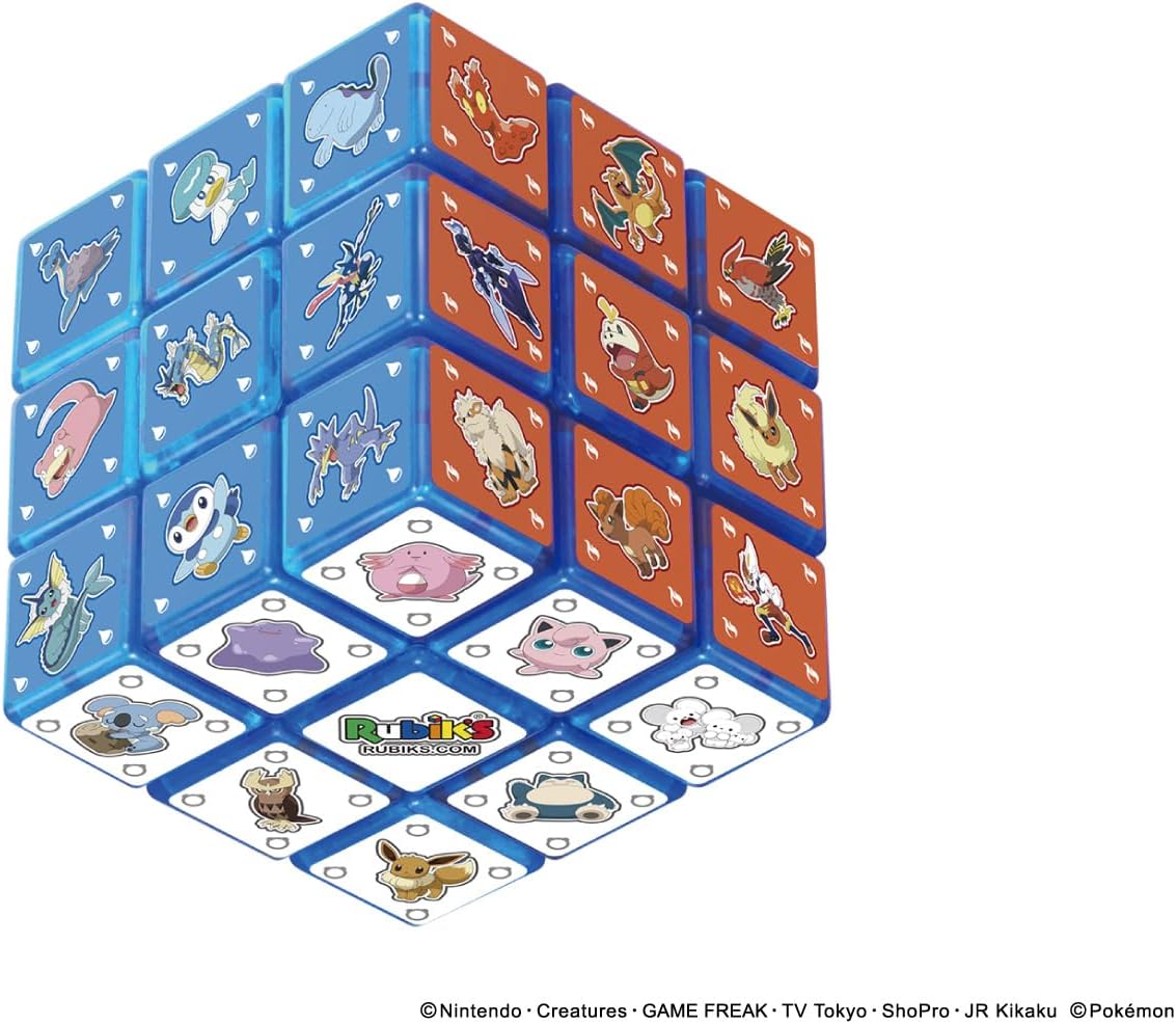 Megahouse Pokemon Rubik's Cube Ver.Blue 8 Years Old and Up