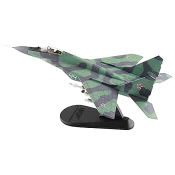 航空機・ヘリコプター No308 1/72 MIG Fulcrun Fighter Aircraft MiG-29 Fulcrum-C Fighter Aircraft Ukrainian Air Force 1/72