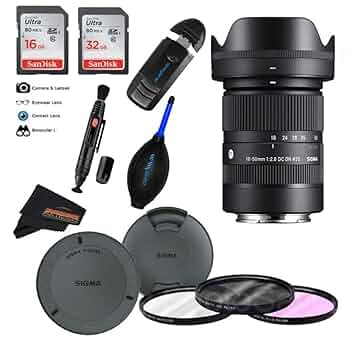 Amazon.com : Sigma 18-50mm f2.8 DC DN Contemporary Lens for