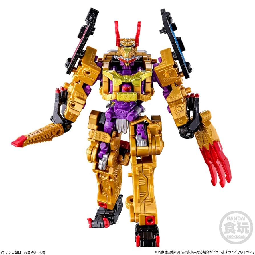 Amazon | ミニプラ 暴太郎合体シリーズ02 虎龍攻神&オミコシ