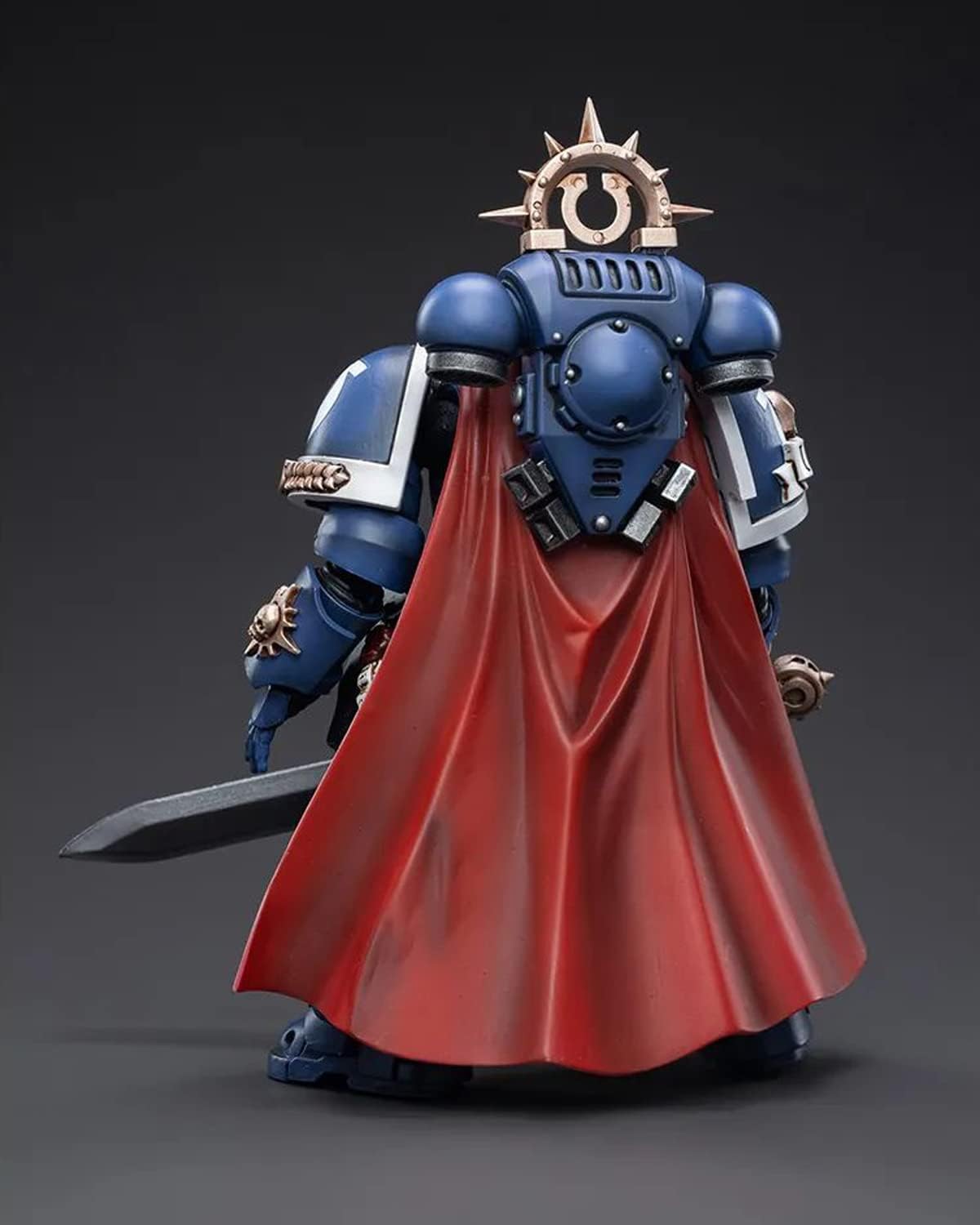 Pipigirl Genuine License 1/18 Soldier Action Figures, 4inch Army Military Extreme Warrior Models Kits (Ultramarines Primaris Captain)