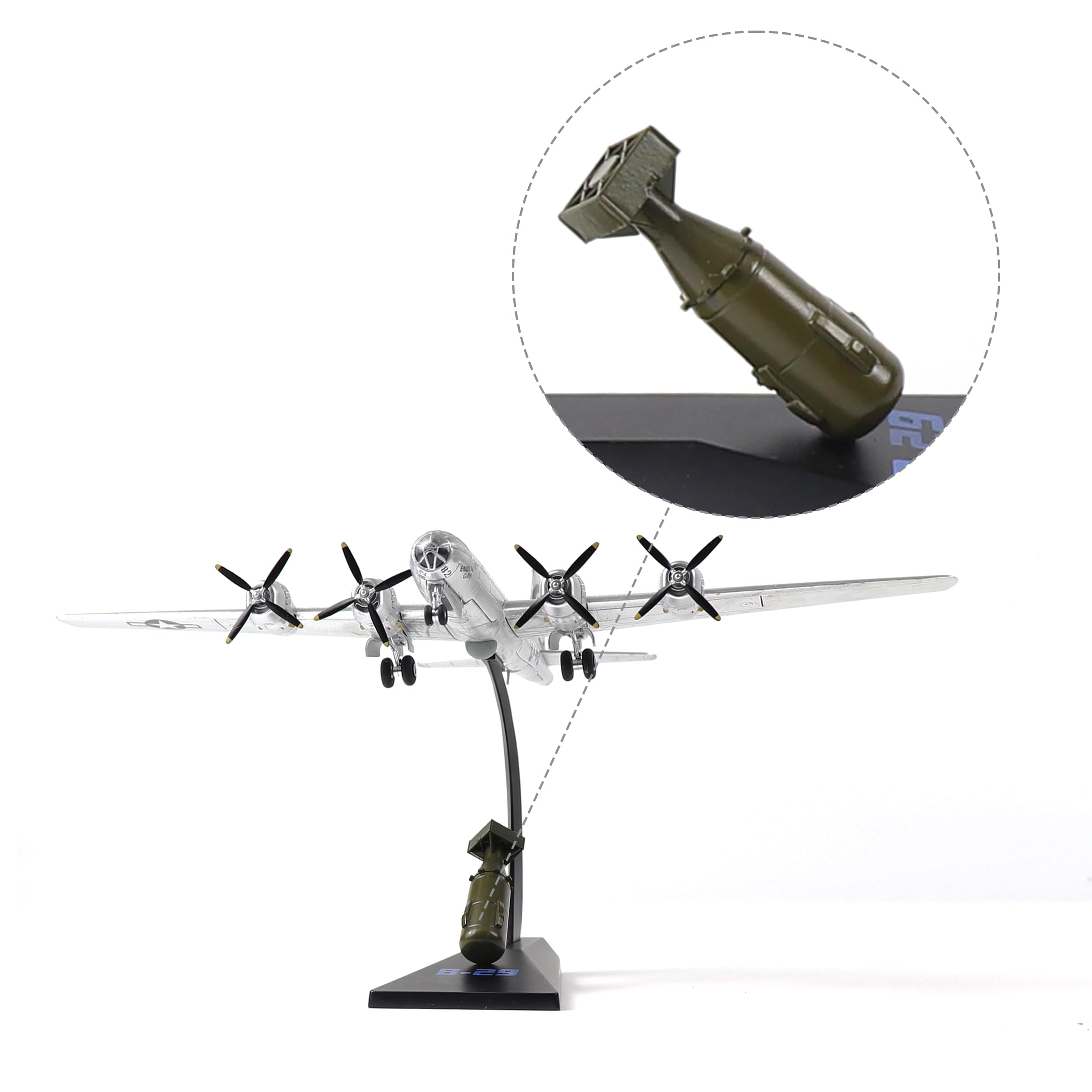 Amazon.com: SEBUNAS 1/72 Scale B-29 Superfortress Fighter Model