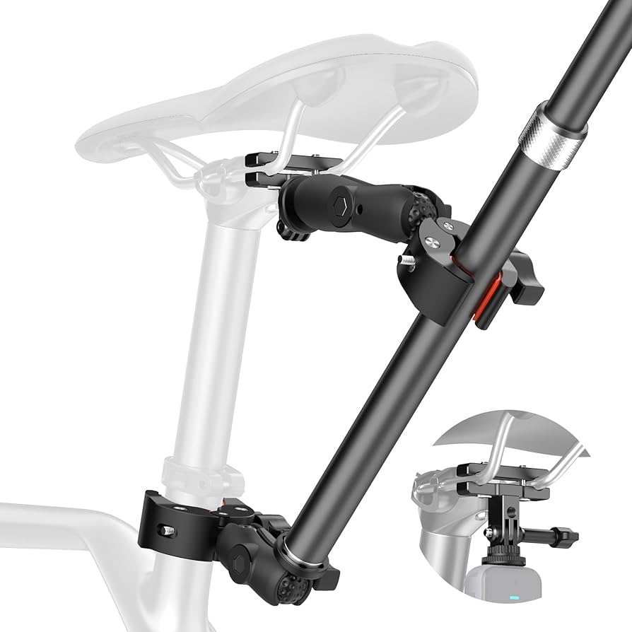 Amazon.com : Upgraded Aluminum Bike Tail Mount Kit for Insta360 X5