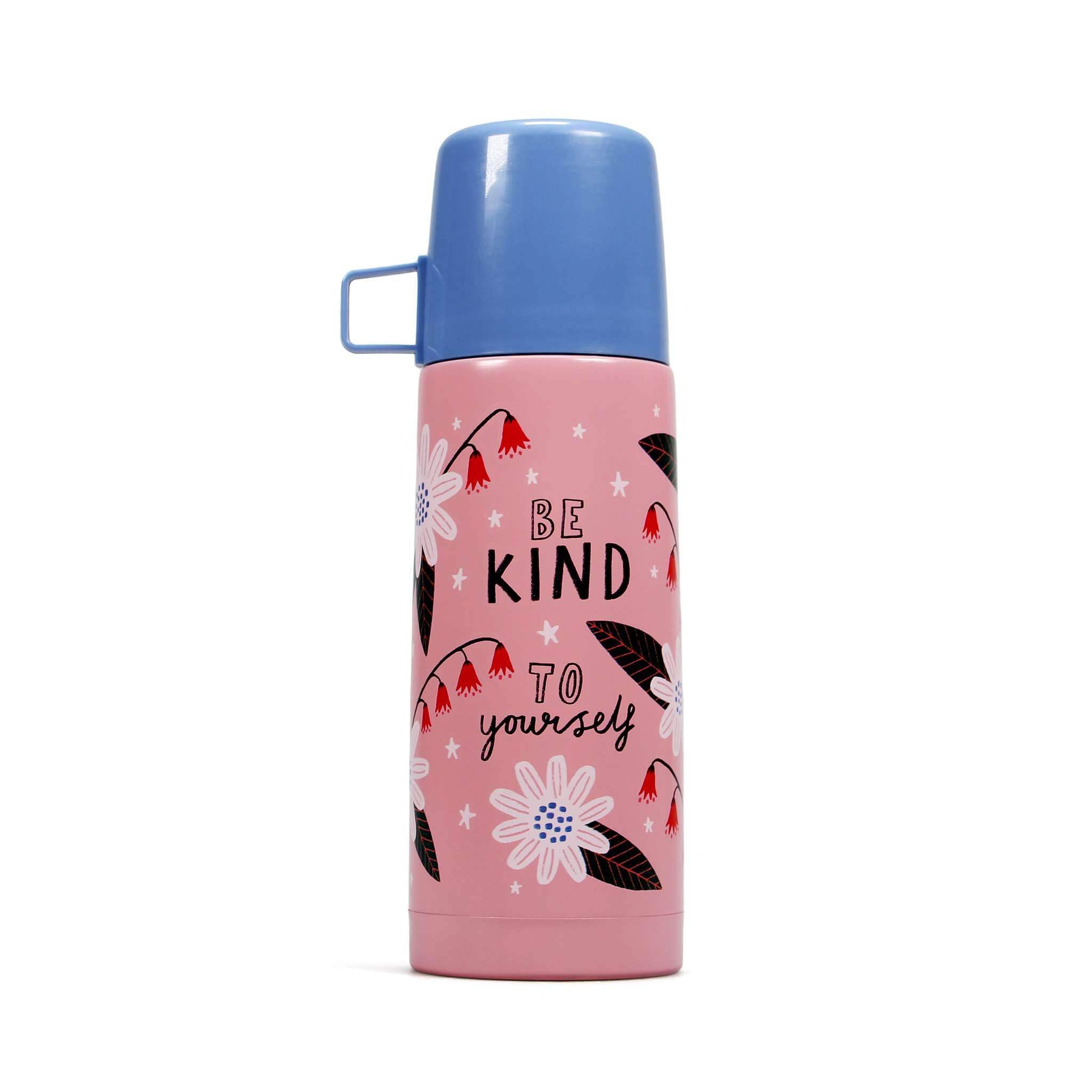Half Moon Bay Pink Bonbi Forest - Travel Mugs - Bonbi Forest Metal Thermal Flask 350Ml