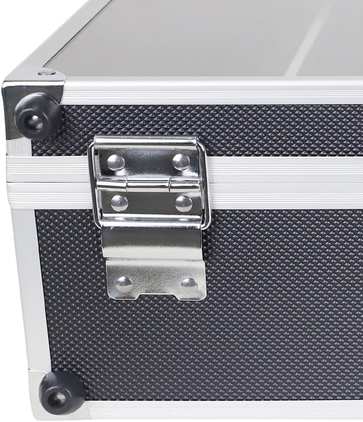 Ursae Minoris Elite Black Aluminum Display-top Box for 115 Certified or Certified-Style Coin Holders NGC, PCGS, ANACS, Elite, Lighthouse, BCW