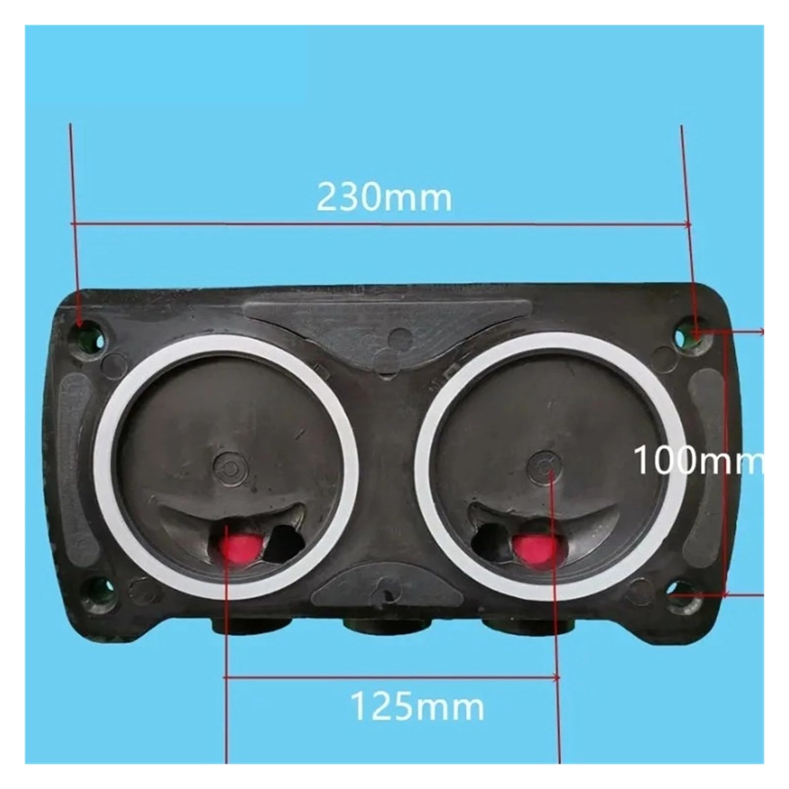 Ice Cream Maker Parts Single Discharge Valve Set Accessories,Compatible With BQL Brand Naked Panel Without Handles