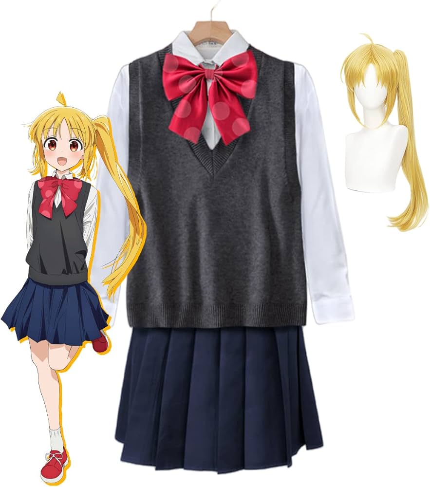 伊地知虹夏コスプレ衣装+ウィッグ Amazon.co.jp: ぼっち・ざ・ろっく！ 伊地知虹夏 ☆コスプレ衣装 ＋
